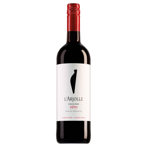 L'Arjolle Côtes de Thongue Equilibre Zéro Merlot-Grenache Rouge alcoholvrij