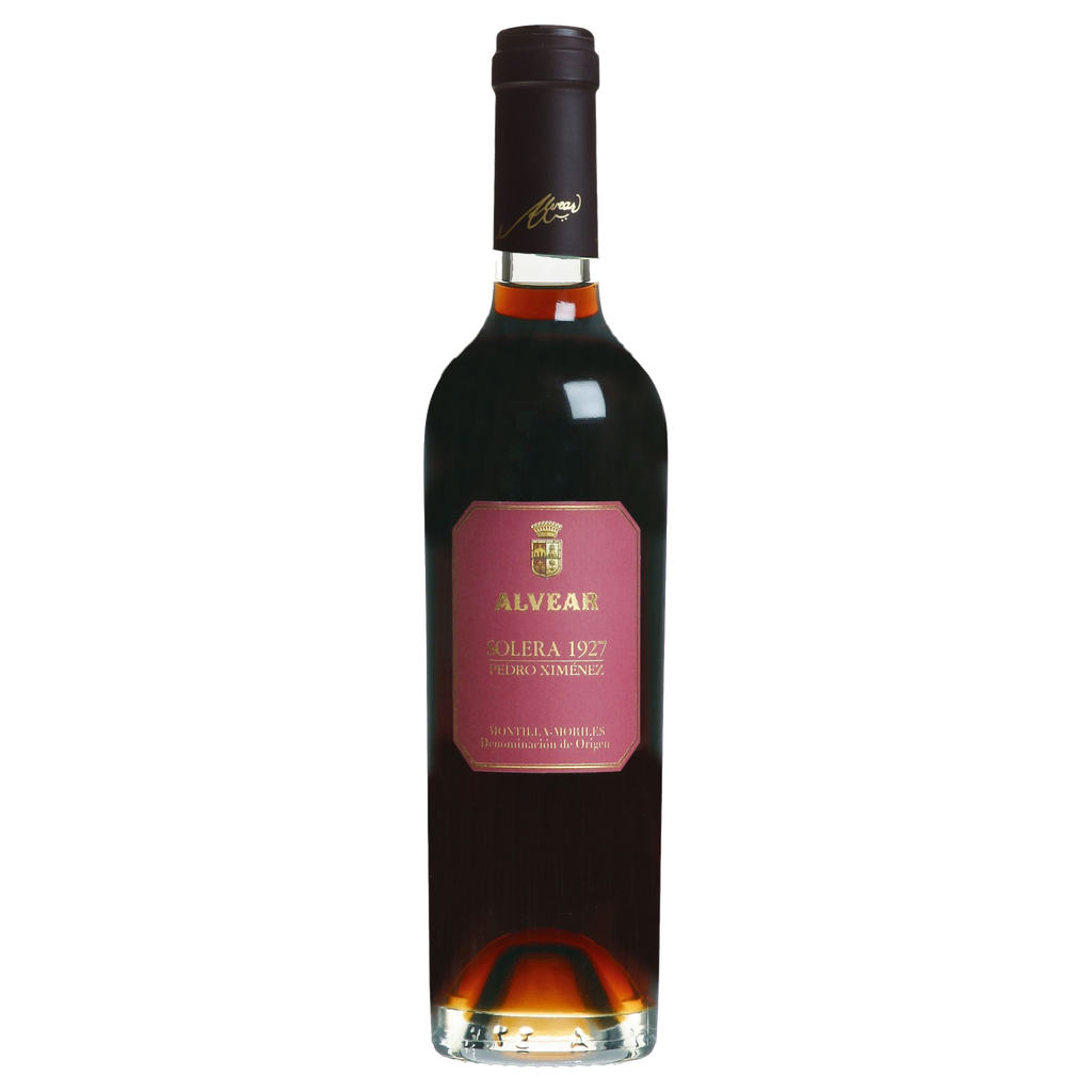 Alvear Montilla-Moriles Pedro Ximénez Solera halve fles 1927
