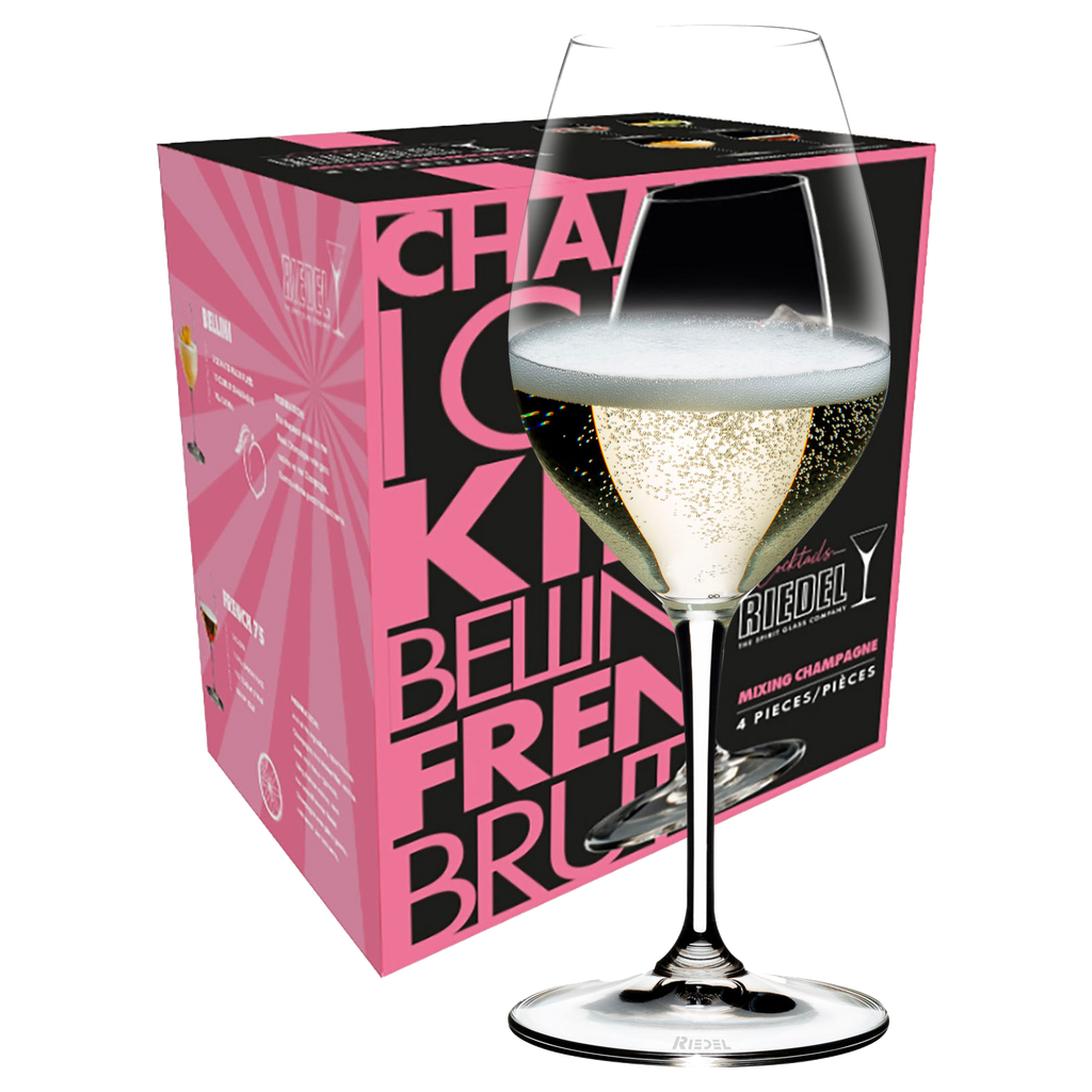 Riedel Mixing Champagne wijnglas (set van 4 voor € 39,80)