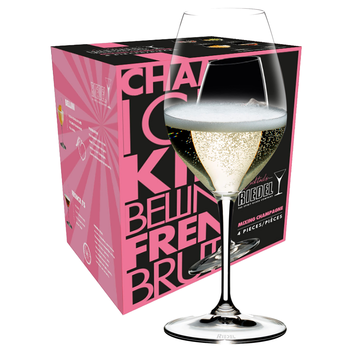 Riedel Mixing Champagne wijnglas (set van 4 voor € 39,80)