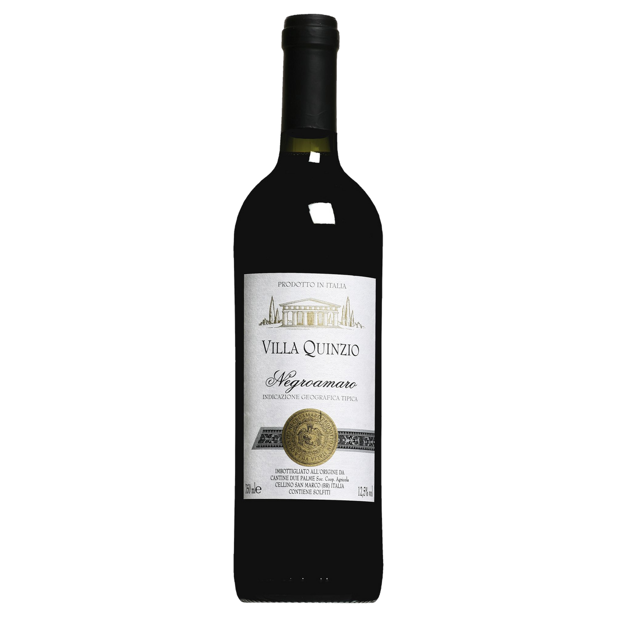 Cantine Due Palme Negroamaro del Salento Villa Quinzio 2022