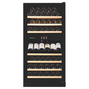 Dunavox Grande-94 Wijnkoelkast DX-94.270DBK | 94 flessen | 2 zones | greeploos