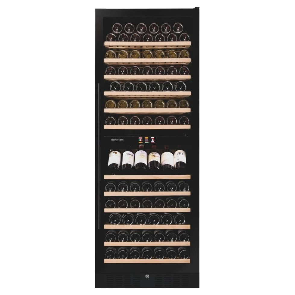 Dunavox Grande-108 Wijnkoelkast DX-108.330DB | 108 flessen | 2 zones