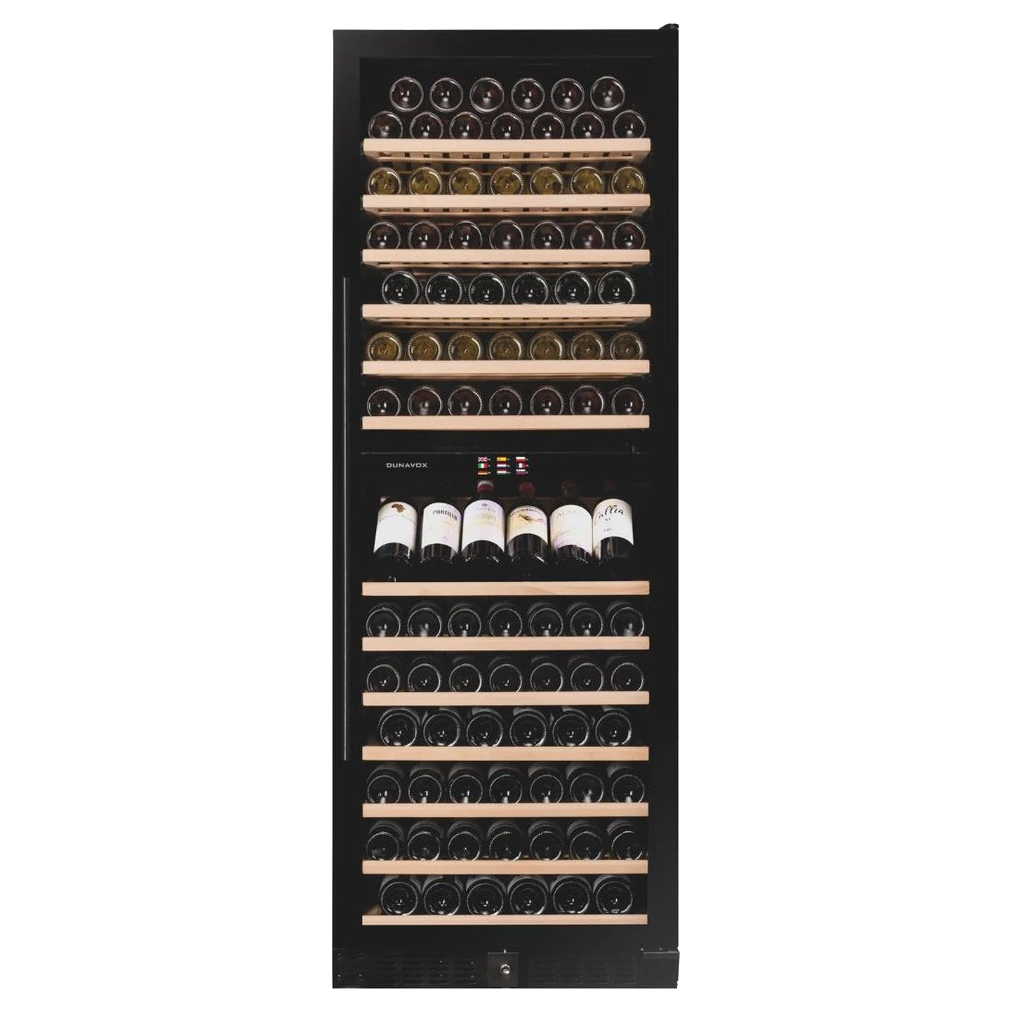 Dunavox Grande-181 Wijnkoelkast DX-181.490DBK | 181 flessen | 2 zones