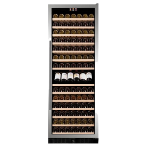 Dunavox Grande-194 Wijnkoelkast DX-194.490SSK | 194 flessen | 1 zone | RVS