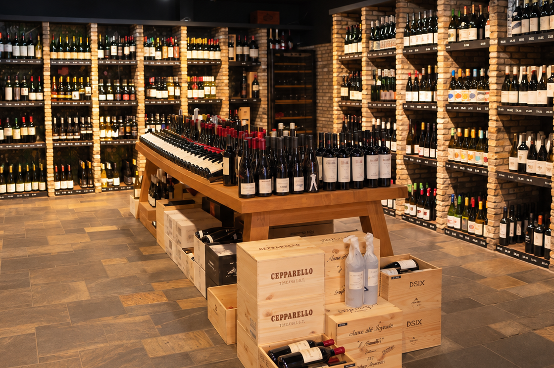 De wijnwinkel van Wijn.com in Schiedam