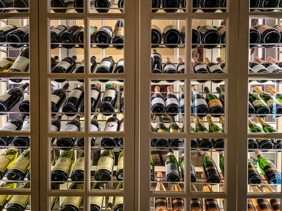 Ongeopende fles wijn