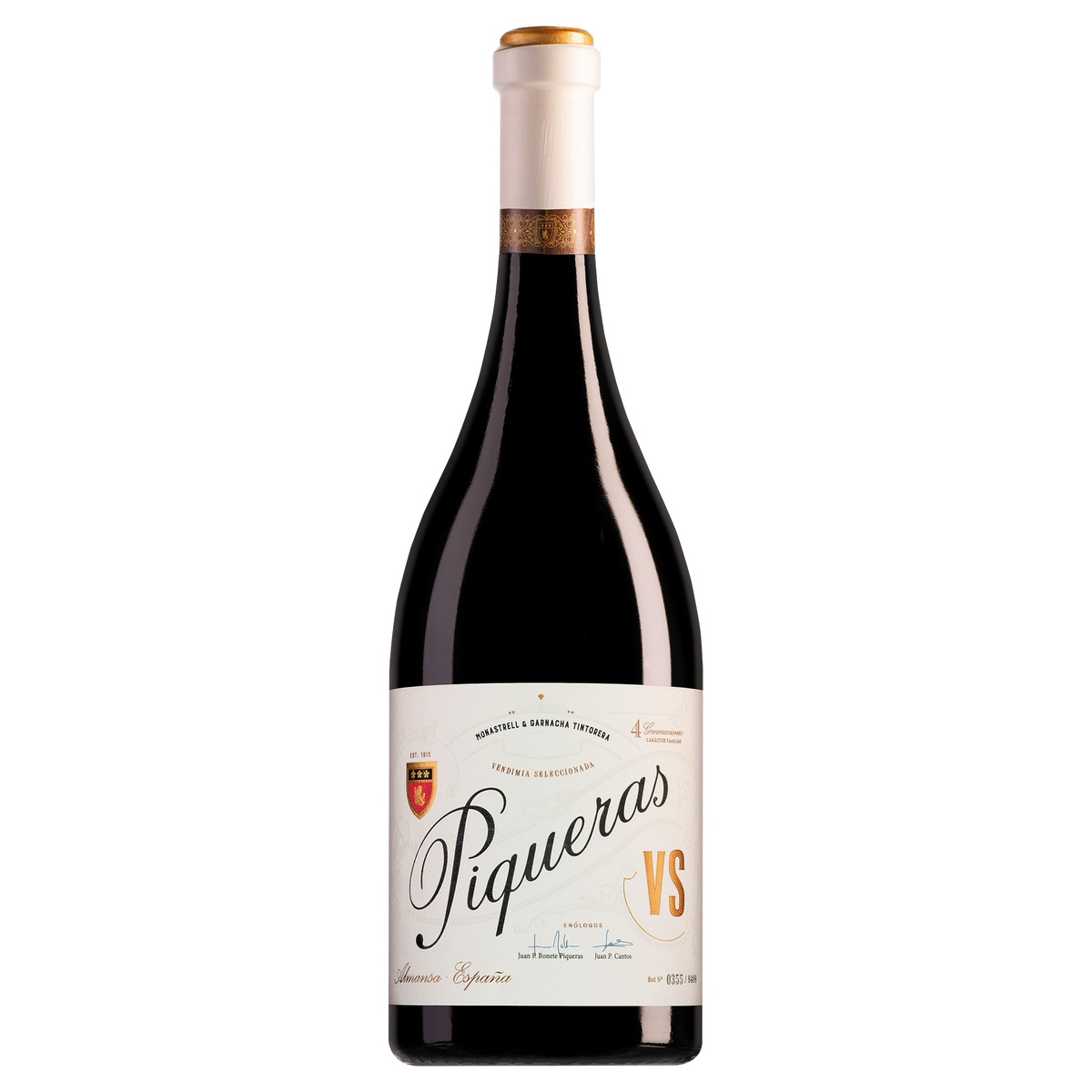 Bodegas Piqueras Almansa V.S. Monastrell-Garnacha Tintorera
