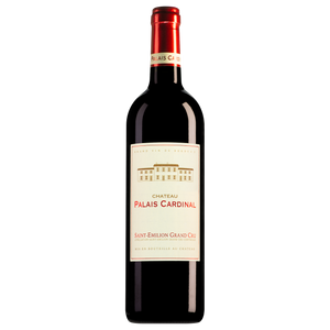 Château Palais Cardinal Saint-Émilion Grand Cru halve fles