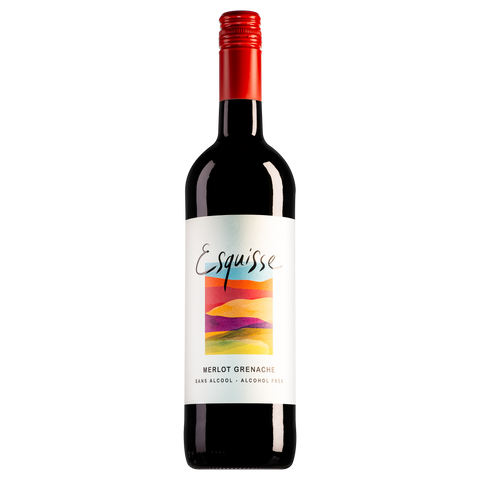 Esquisse Zéro Merlot-Grenache Rouge alcoholvrij