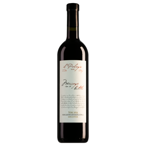 Il Palagio IGP Toscana Rosso Message in a Bottle
