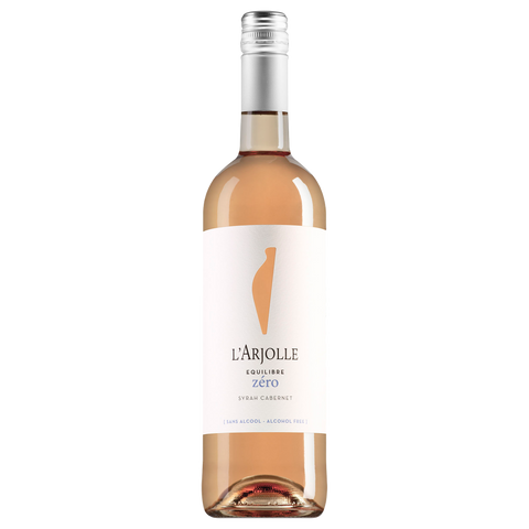 L'Arjolle Côtes de Thongue Equilibre Zéro Syrah-Cabernet Rosé alcoholvrij