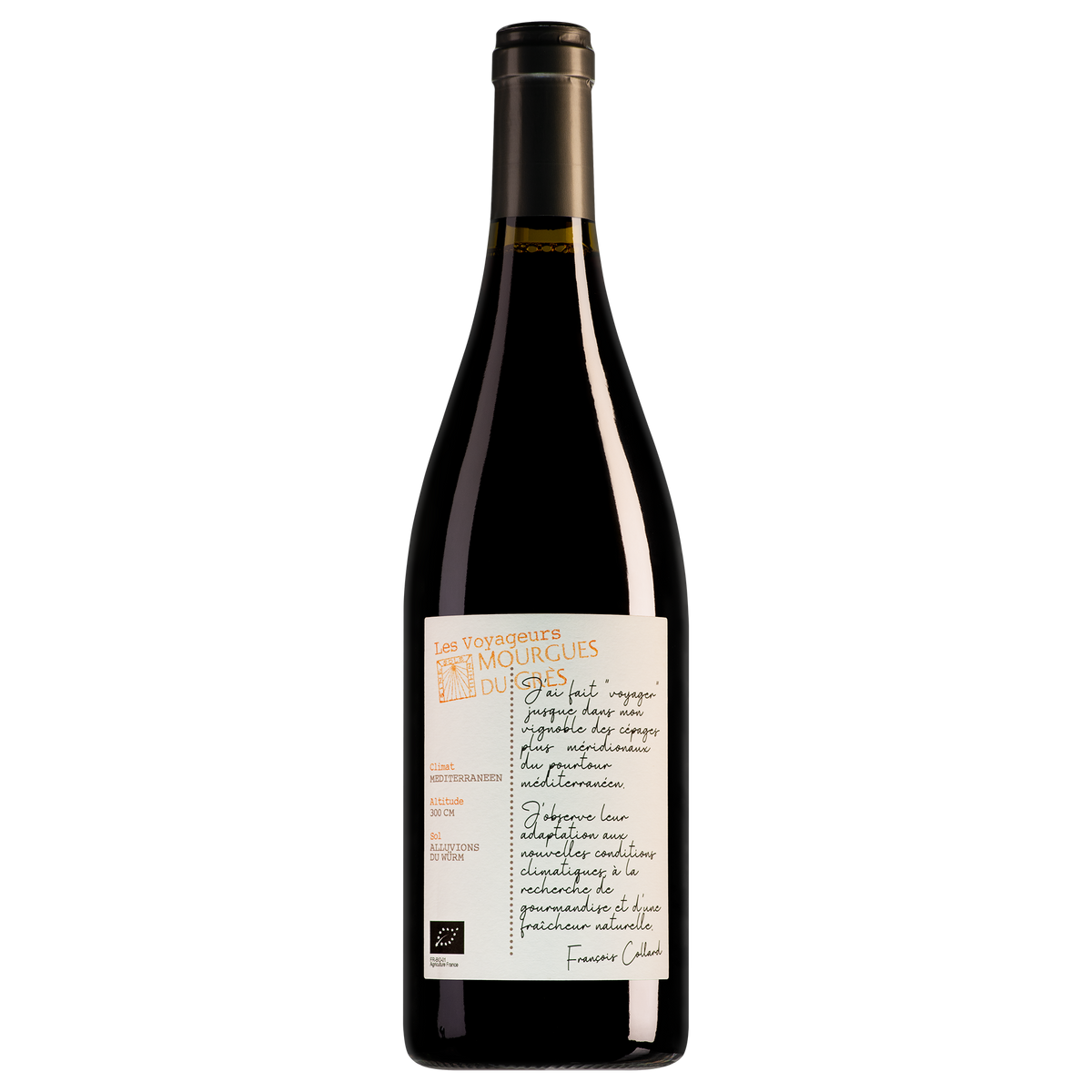 Mourgues du Grès Vin de France Les Voyageurs Montepulciano-Nielluccio