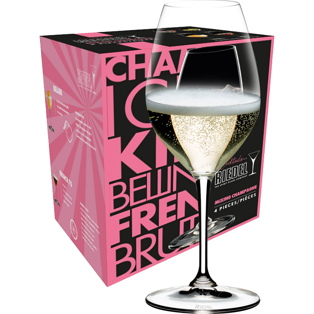 Riedel Mixing Champagne wijnglas (set van 4 voor € 39,80)