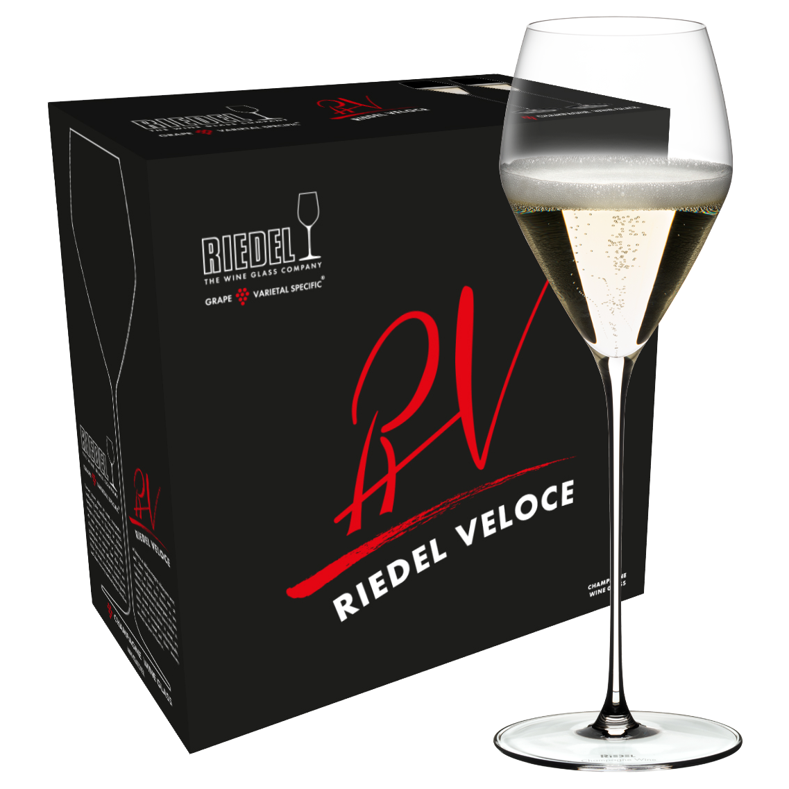 Riedel Veloce Champagne wijnglas (set van 2 voor € 62,90)