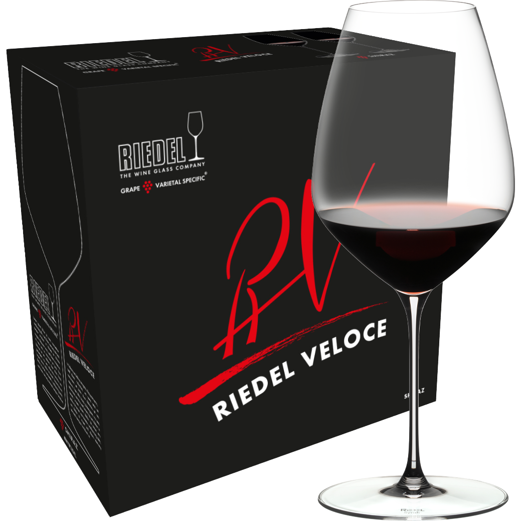 Riedel Veloce Syrah-Shiraz wijnglas (set van 2 voor € 62,90)