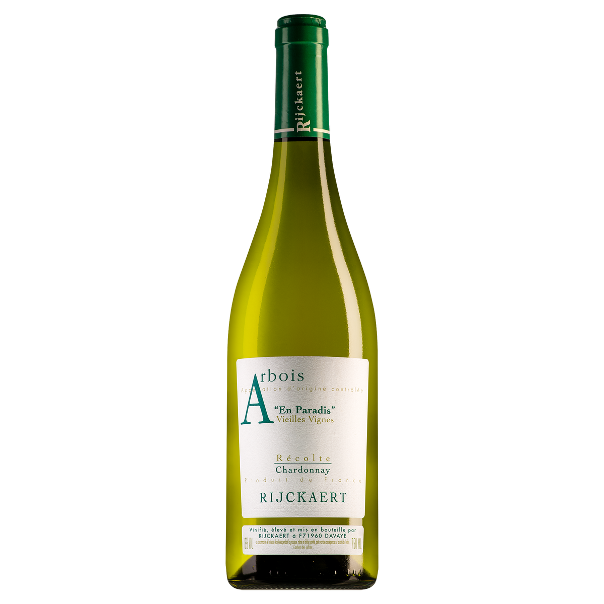Rijckaert Arbois En Paradis Vieilles Vignes Chardonnay