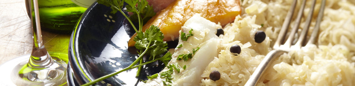 Choucroute d’Alsace met vis