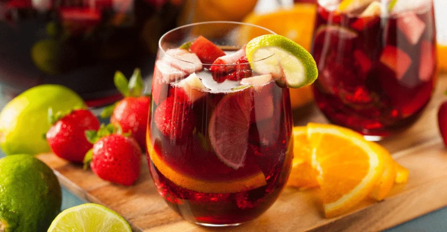 Sangria inschenken