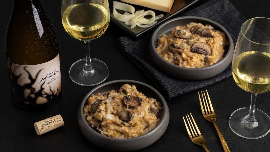 Risotto met paddenstoelen
