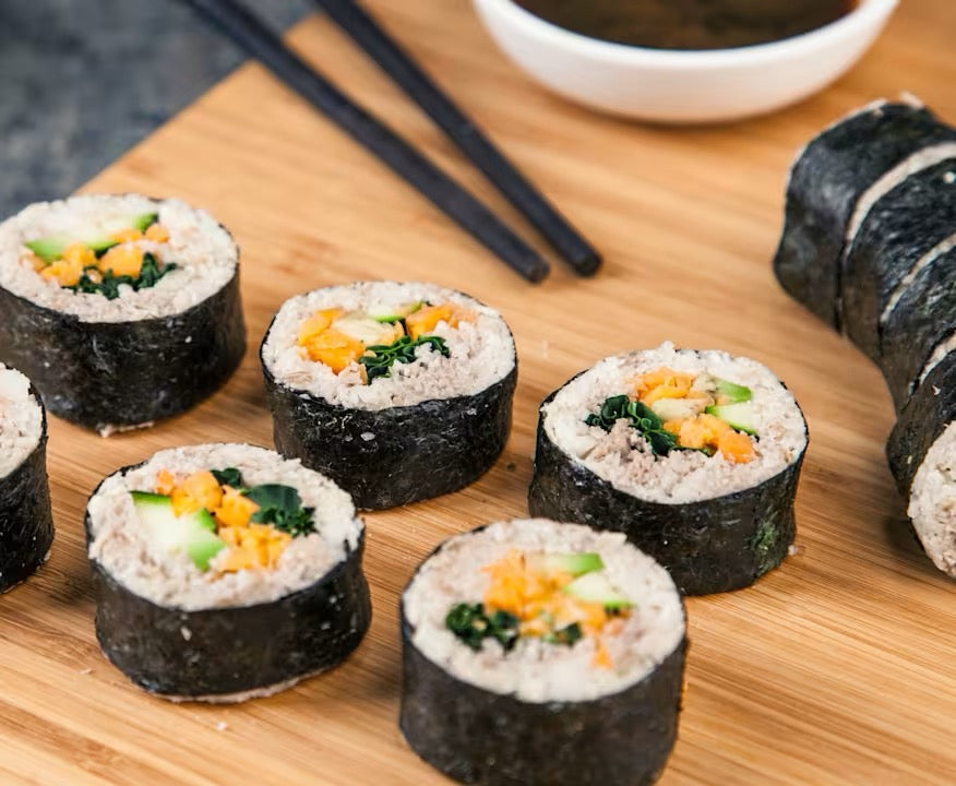 Sushi met wijn