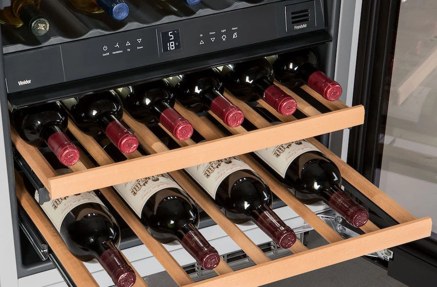 Wijn op juiste temperatuur serveren