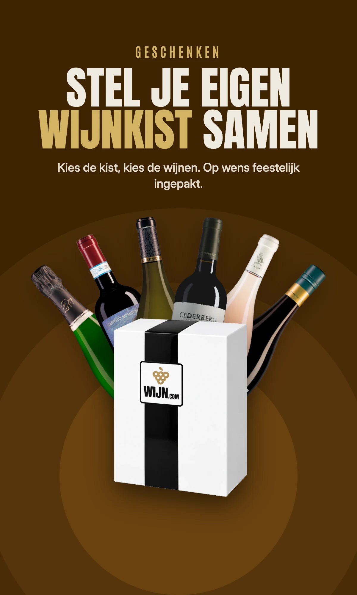Stel je eigen wijnkist samen