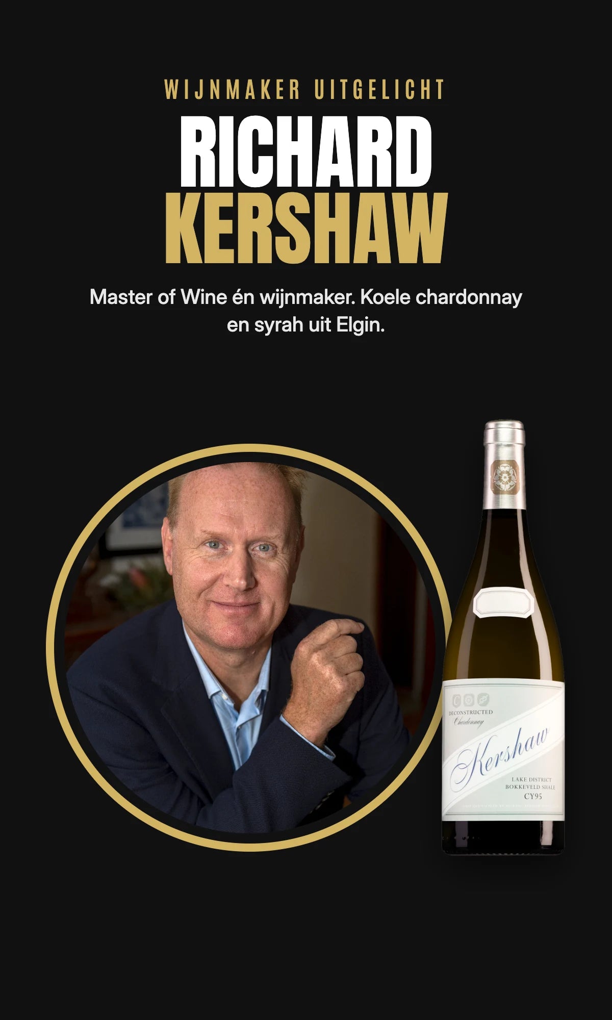 Richard Kershaw, Master of Wine