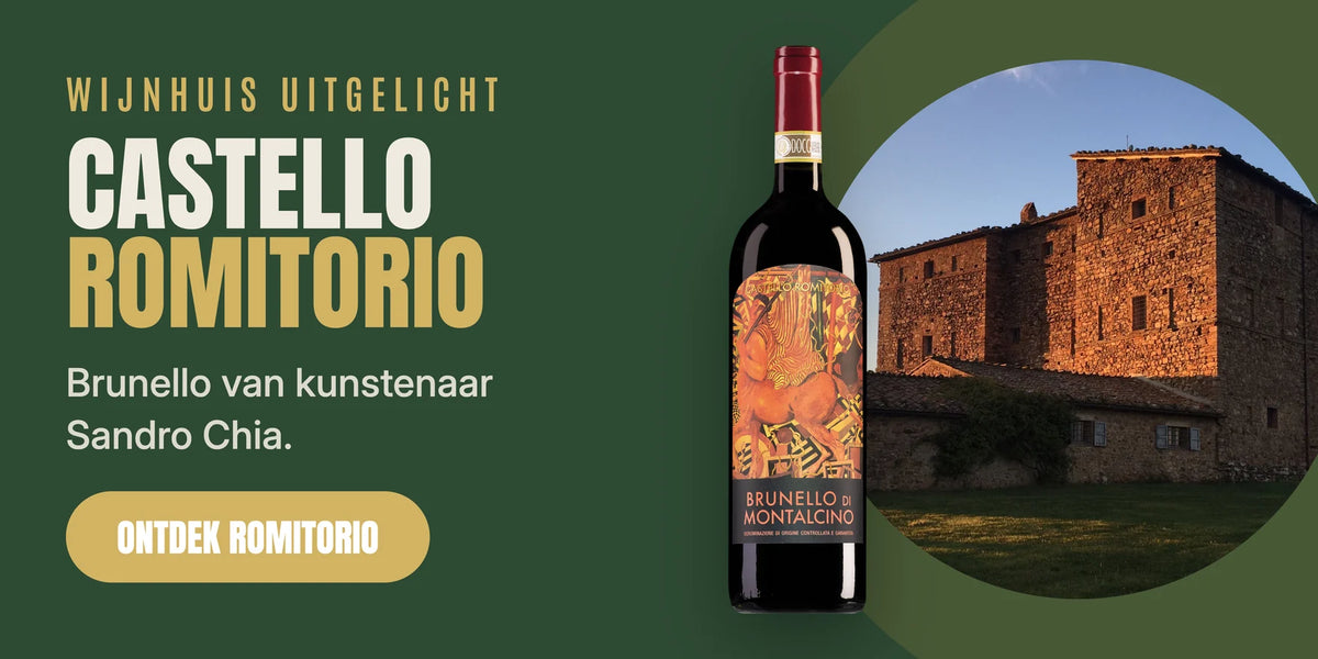 Castello Romitorio, Brunello van kunstenaar Sandro Chia