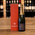 Sleeve Bourgogne met eigen logo, relatiegeschenk van Wijn.com