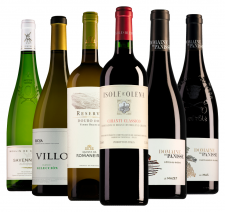 Wijnpakket luxe wijnen april (6 flessen)