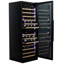 Dunavox Grande-108 Wijnkoelkast | DX-108.330DB | 2 Zones | Zwart