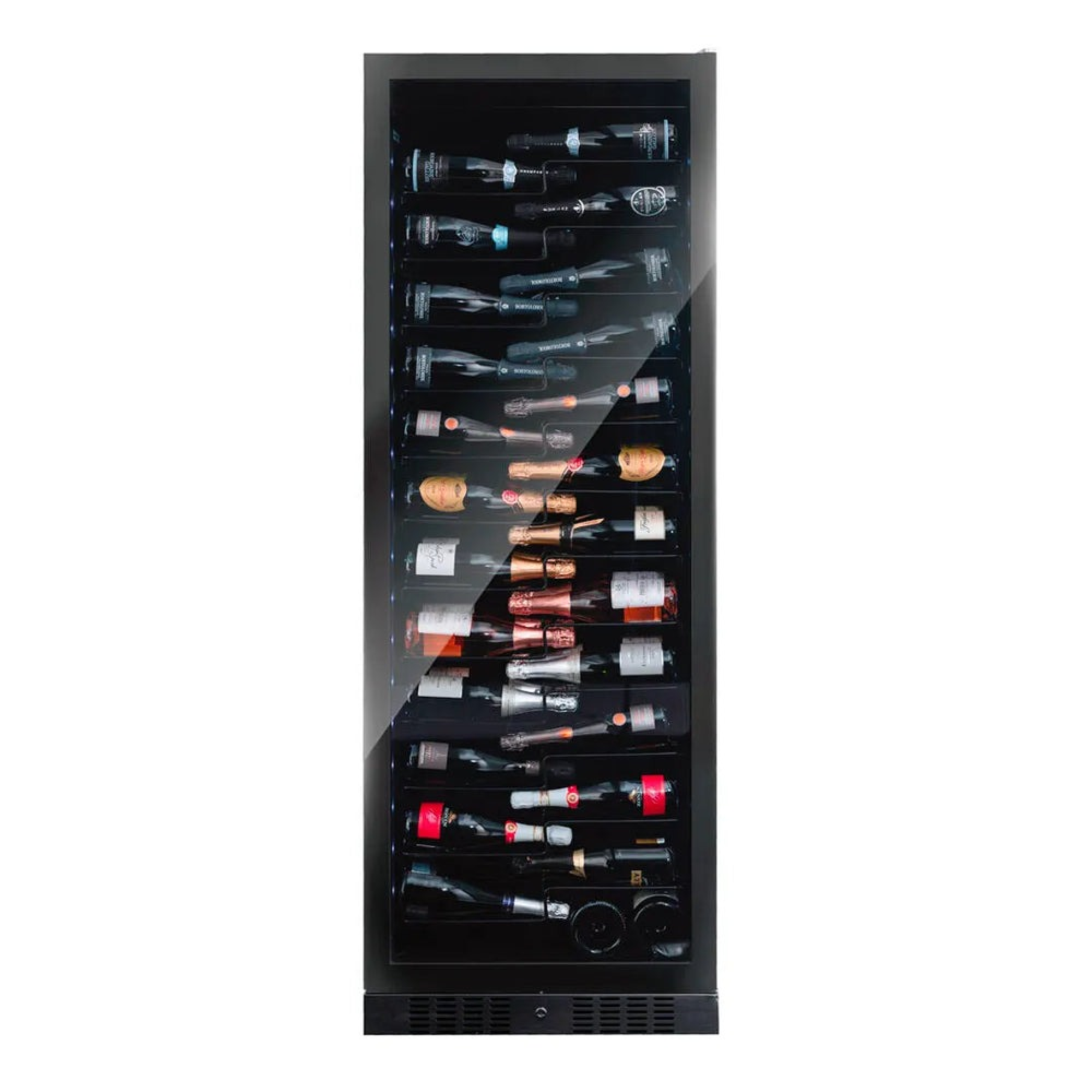 Dunavox Sera-143 Champagnekoelkast DX-143.468B | 143 flessen | 1 zone | greeploos